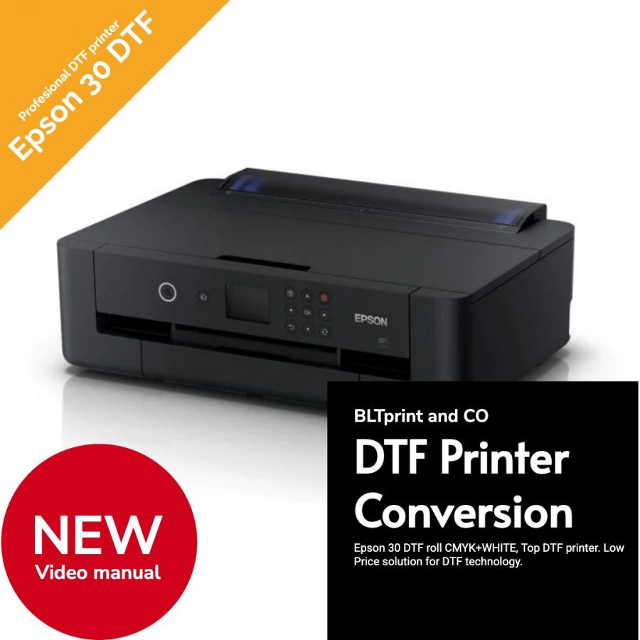 DTF Conversion - Epson XP 15000 Video manual