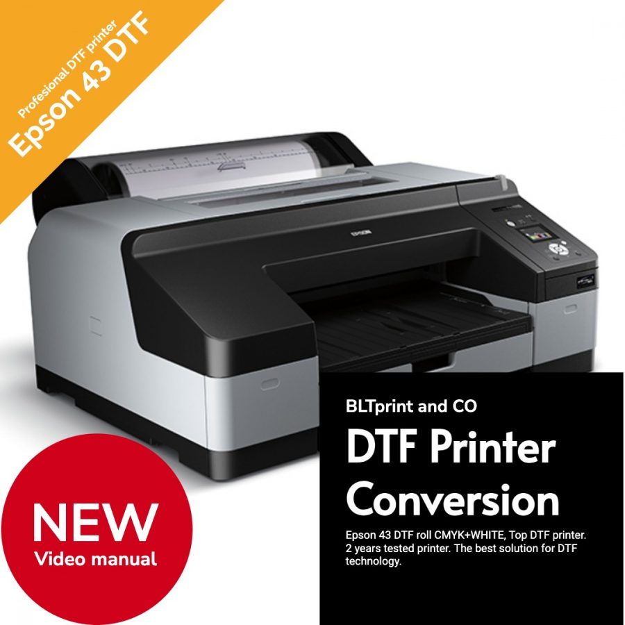 DTF Conversion - Epson 4900, P5000 Video manual