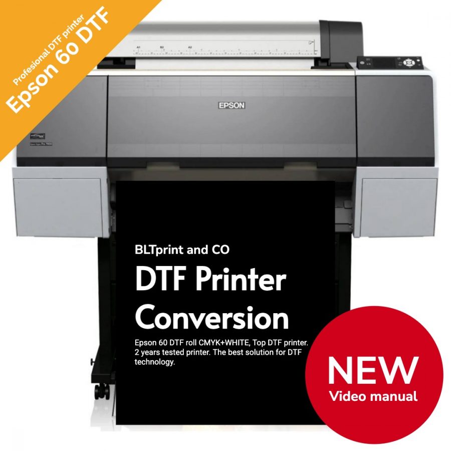 DTF Conversion - Epson 7890, 7900, 9890, 9900, P6000, P7000, P8000, P9000 Video manual