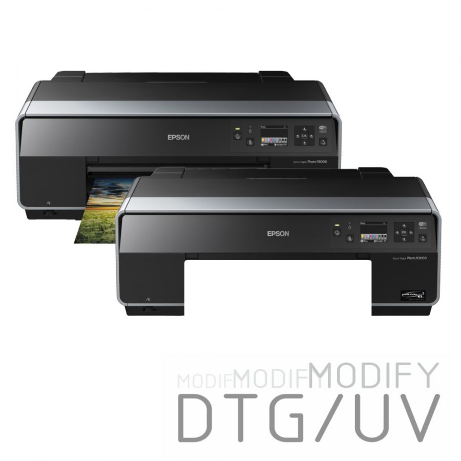 Epson Stylus Photo R3000 convert to DTG/UV - video manual